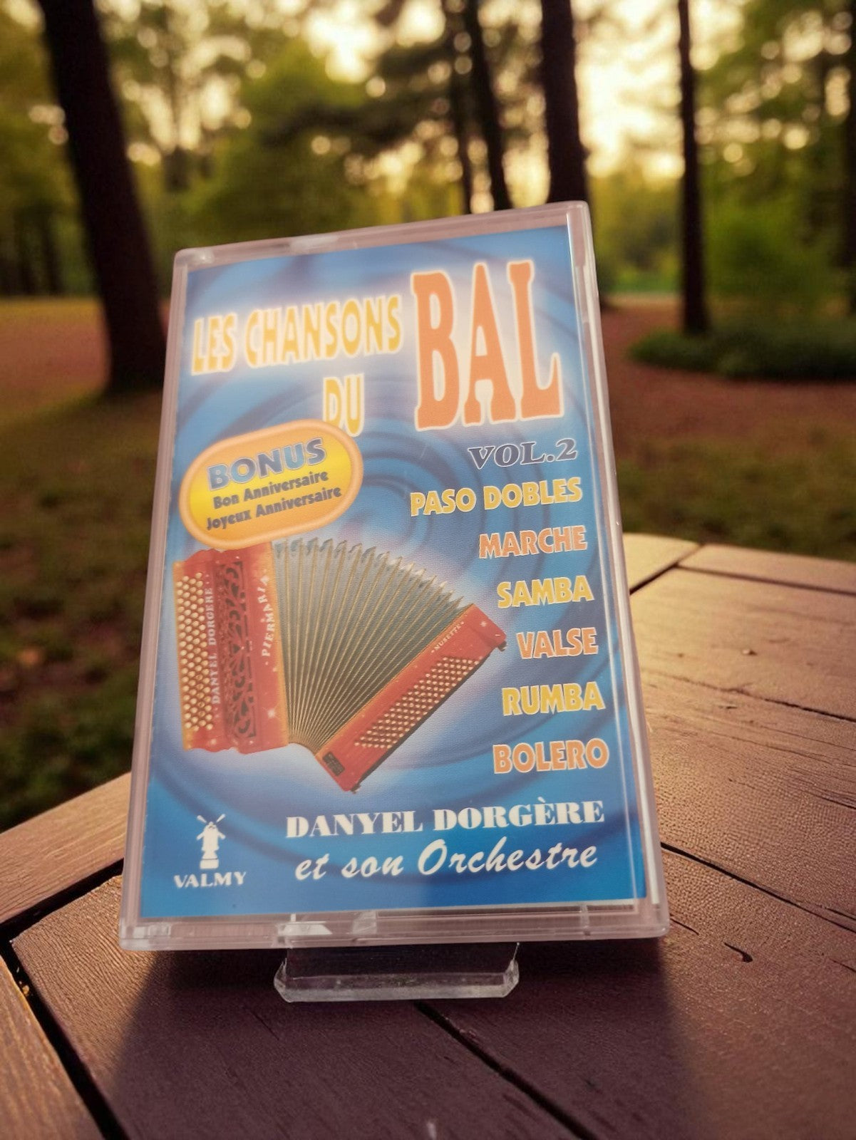 Cassette audio Les Chansons du Bal Vol.2 Dorgère rétro années 80 90 K7