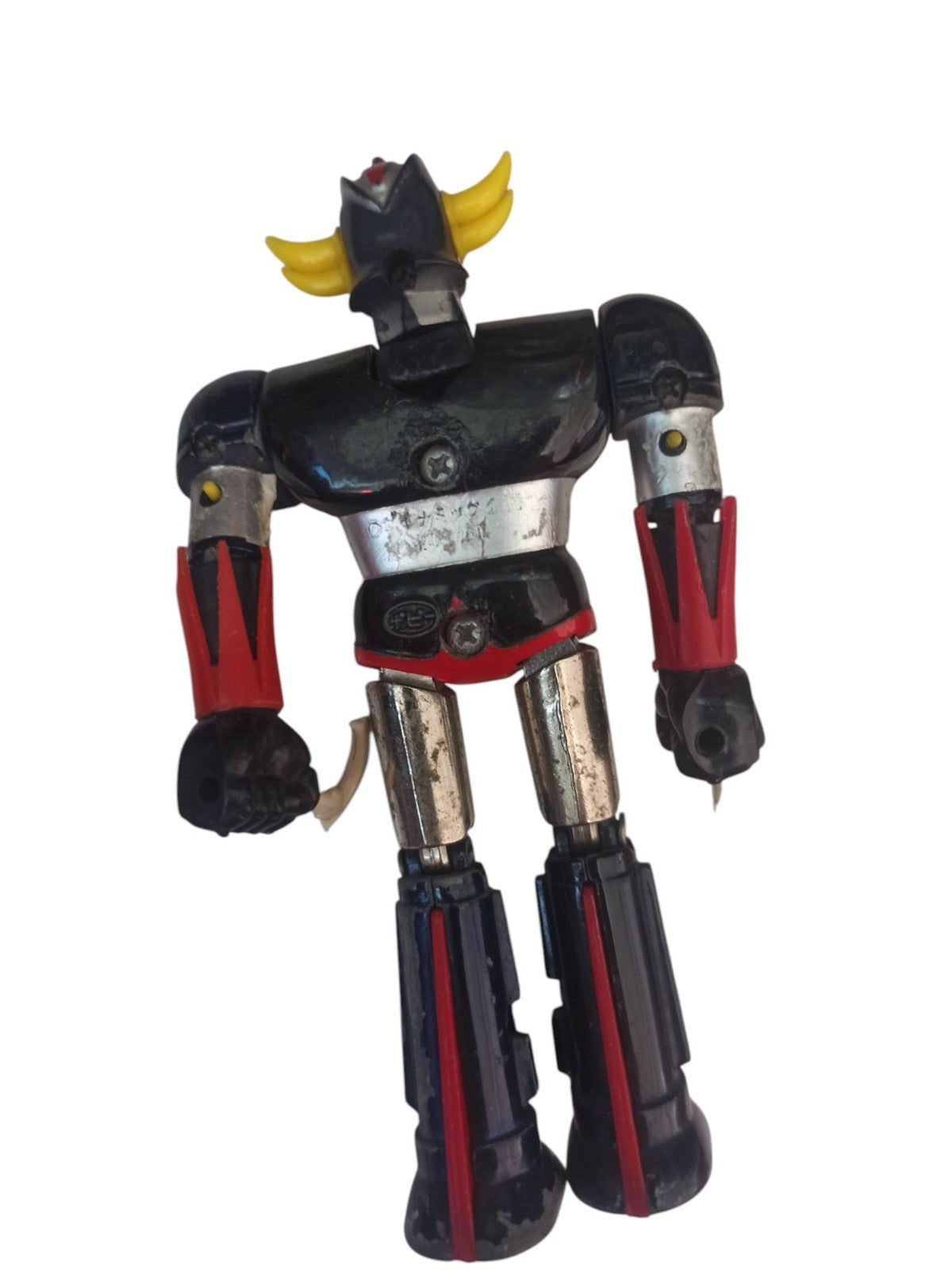 Figurine Goldorak Popy Bandai métal, robot Japan années 70, complet