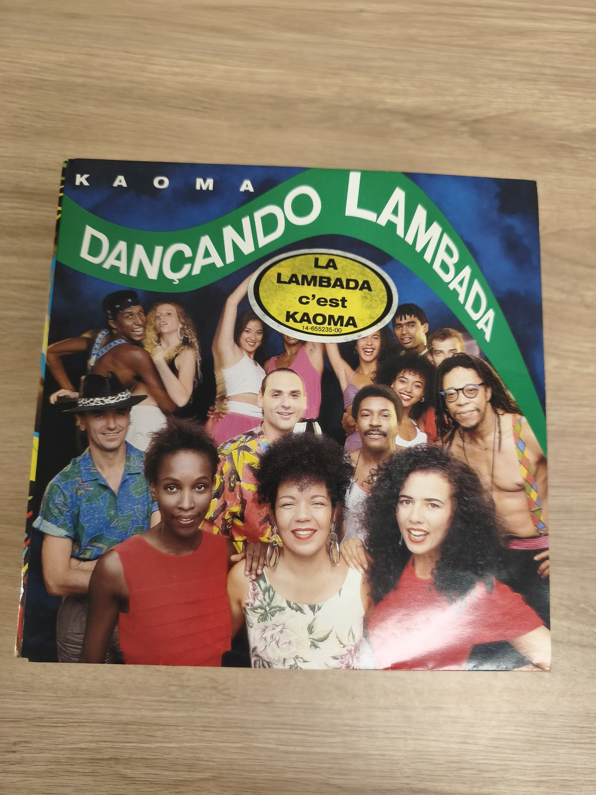 Vinyle 45T Kaoma Dançando Lambada pochette couleur groupe danse (Ref 2)