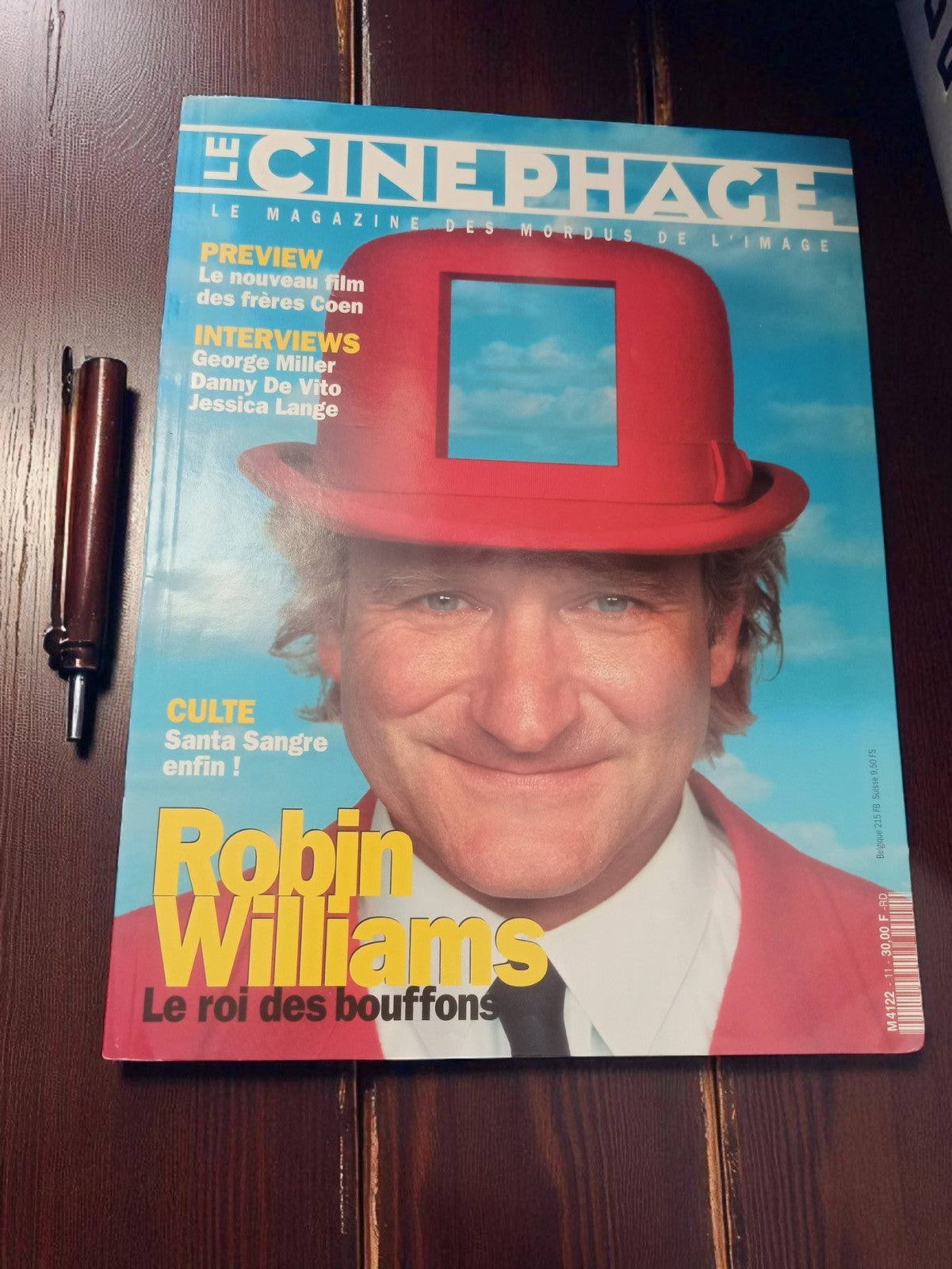 Magazine cinéma Le Cinephage Robin Williams rétro vintage très bon état