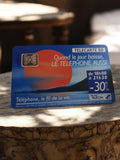 Carte téléphonique France Telecom vintage Télécarte 50 puce -30% années 90