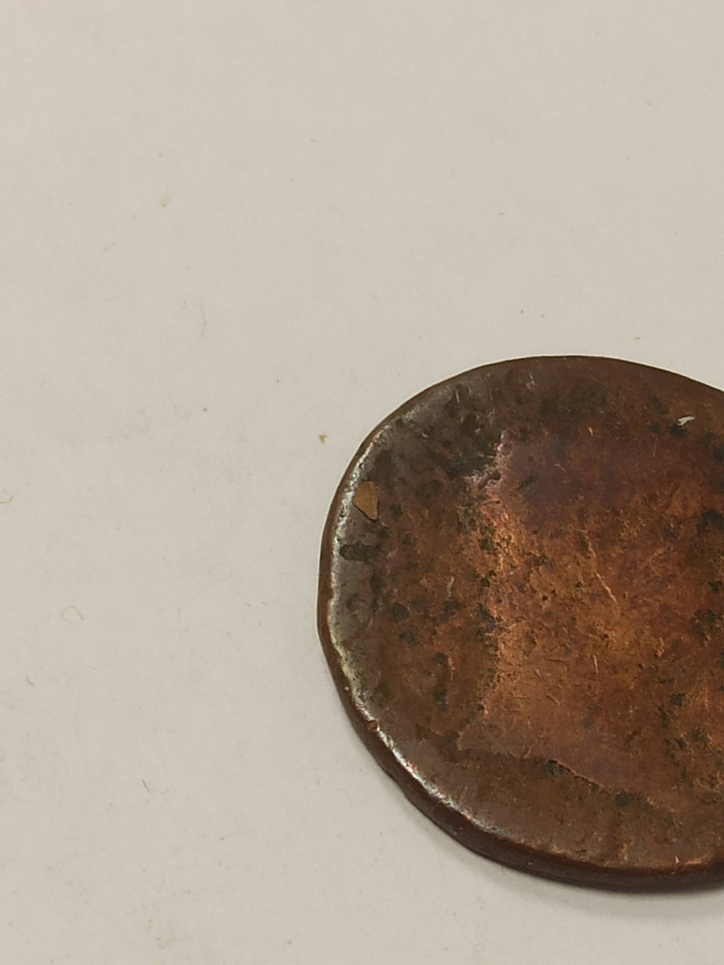 Monnaie romaine en bronze avec portrait d?empereur Ier-IIe siècle authentique