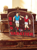 Pin's Vintage Football RCO Sabatier joueur émaillé ancien badge