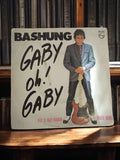 Vinyle 45 tours Bashung Gaby oh! Gaby vintage Philips rétro France