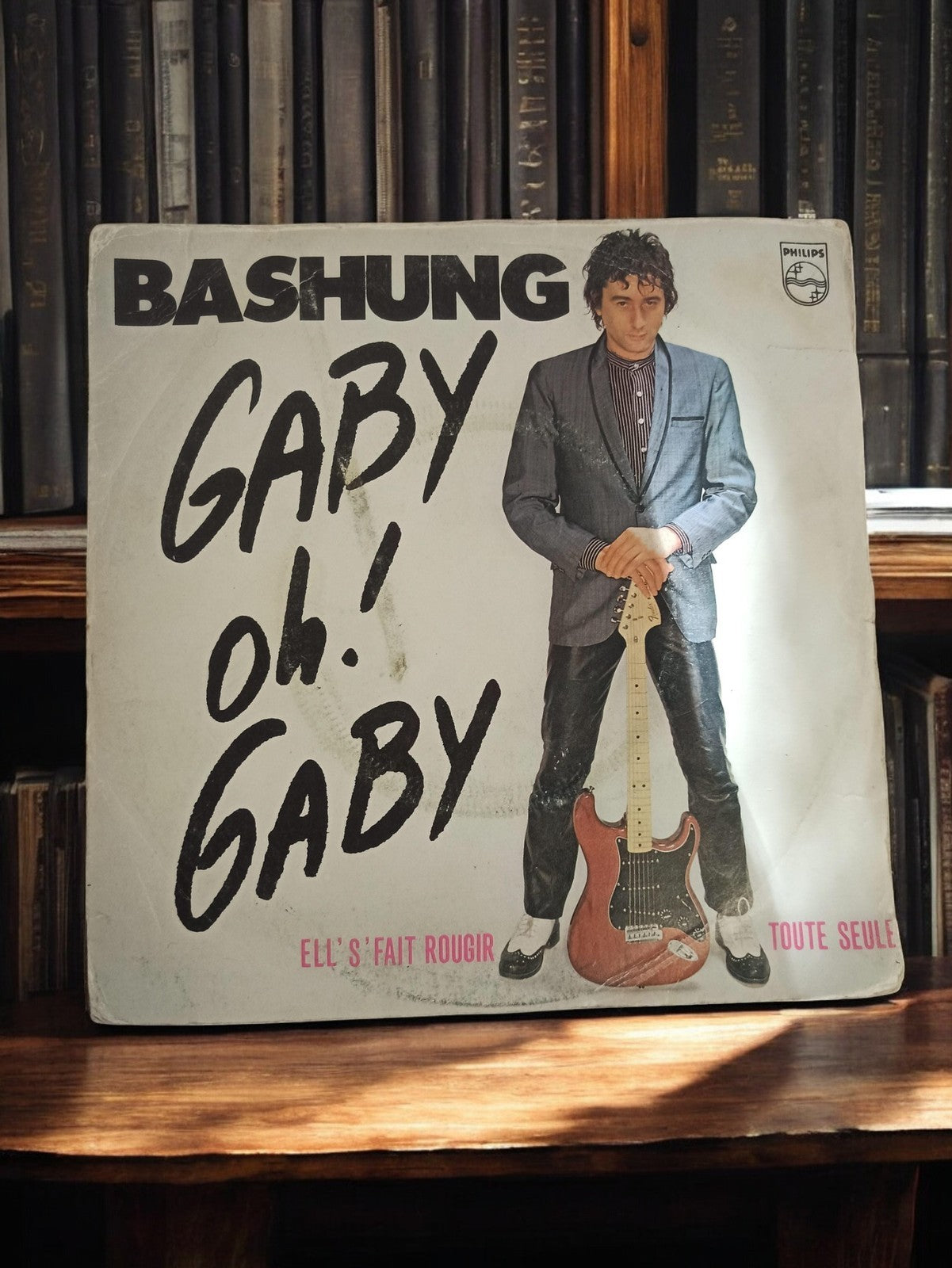 Vinyle 45 tours Bashung Gaby oh! Gaby vintage Philips rétro France