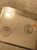 Carte postale oblitérée BAYERISCHE EXPORTMESSE 1949 Munich timbre orange Philaté