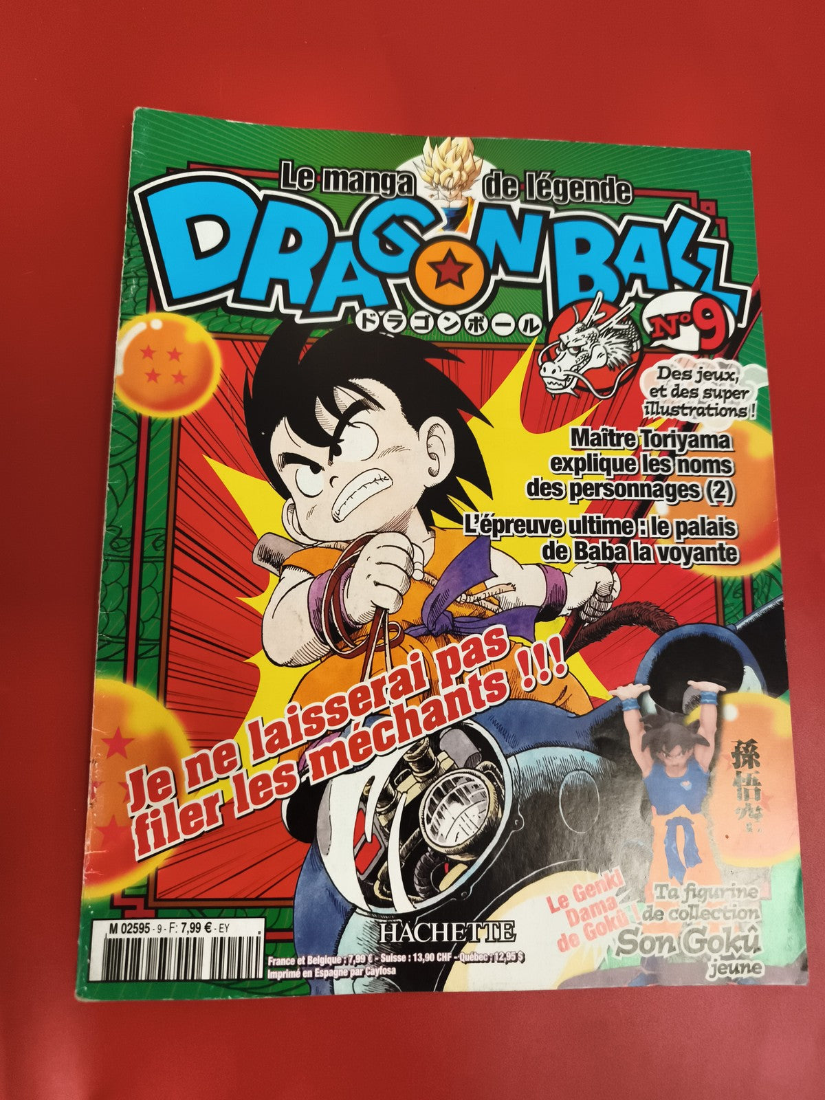 Magazine Dragon Ball Légende n°9 Hachette vintage manga FR Akira Toriyama