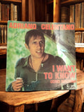 Vinyle 45 tours Adriano Celentano I Want To Know rétro Eurodisc pochette