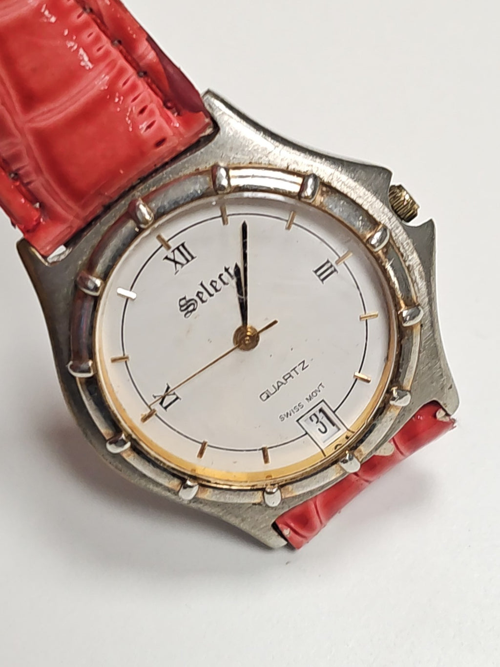 Montre femme Select élégante, bracelet classique, montre-bracelet occasion fiabl