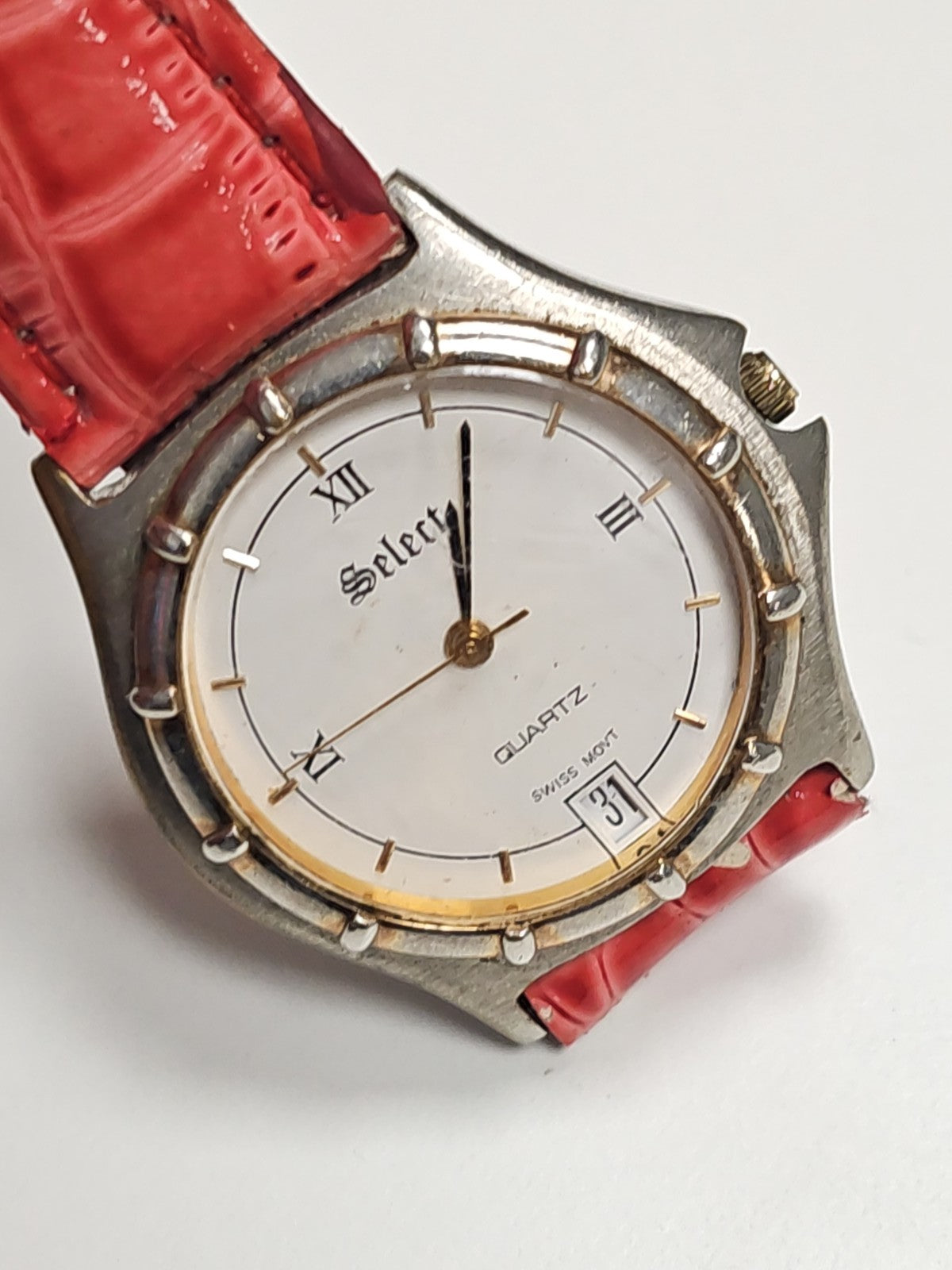 Montre femme Select élégante, bracelet classique, montre-bracelet occasion fiabl