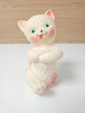 Vintage jouet pouet chat Delacoste ancien, jouet sonore rétro collection rare