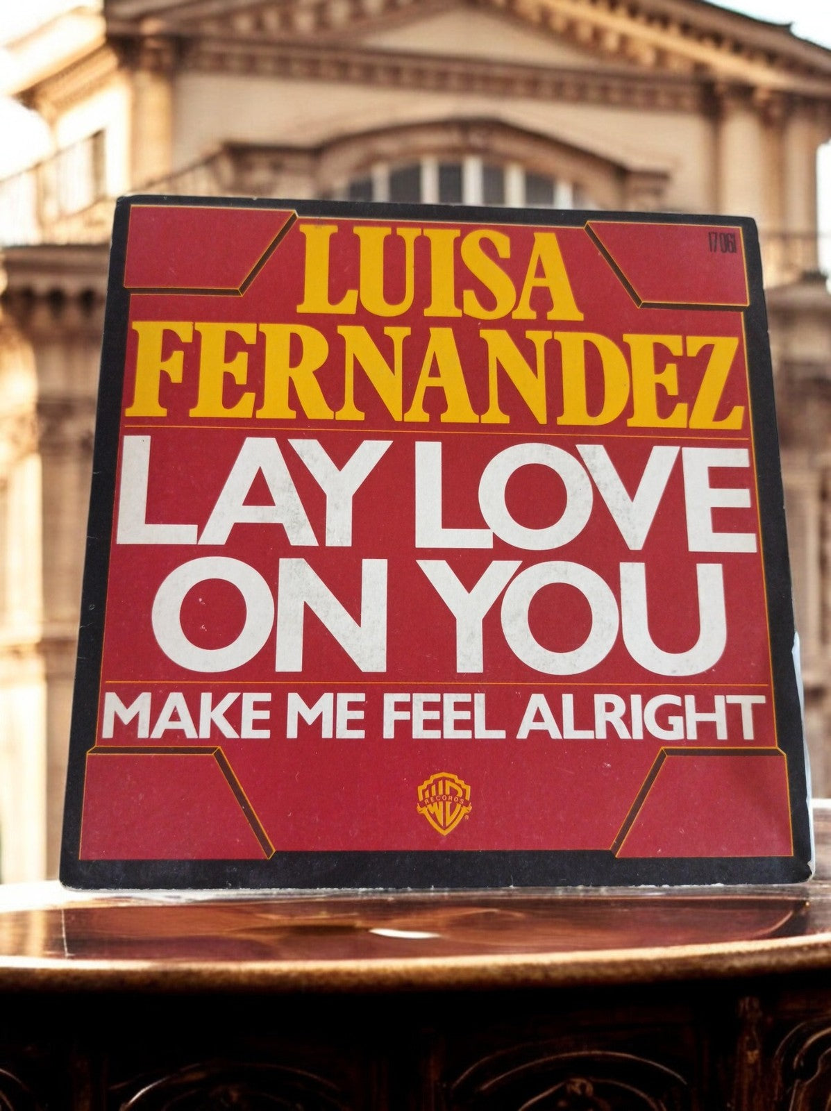 Vinyle 45T Luisa Fernandez Lay Love On You single vintage pop années 70