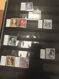 Timbres Espagne anciens lot x8, Franco, Croix-Rouge, divers motifs philatélie