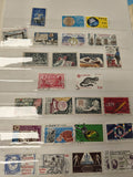 Lot anciens timbres oblitérés France, thématiques variées, années 1960-80