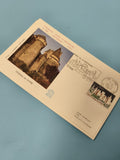Enveloppe premier jour d?émission FDC Château de Vitré illustration couleur