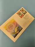 Enveloppe premier jour d?émission FDC 1964 timbres Europe motif fleur