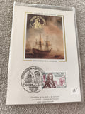 Pochette philatélique Cavelier de La Salle 1982 Découverte Louisiane FDC ancien