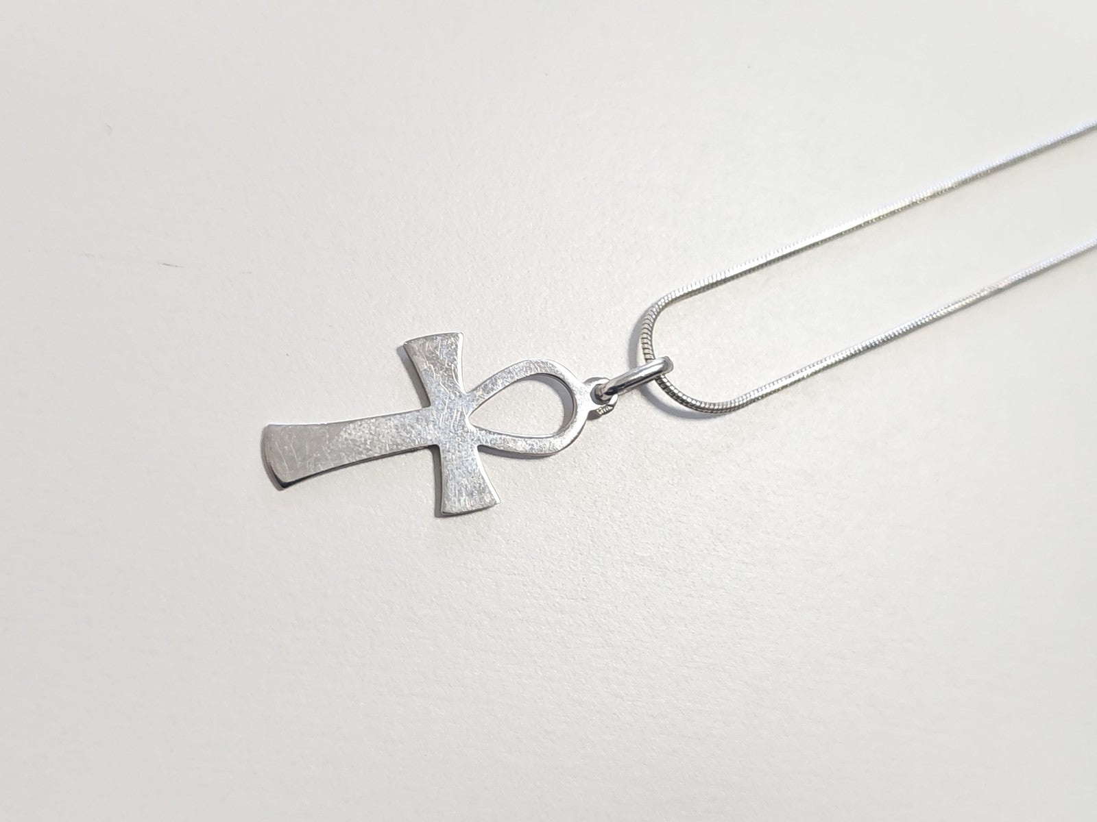 Collier ancien en argent massif 5,3g vintage bijou rétro pour collectionneur