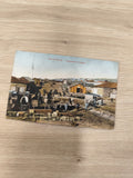 Ancienne carte postale Salonique Campement français militaire colorisée