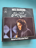 Vinyle 45 tours Neil Diamond Beautiful Noise CBS 4601 pochette Home Is A Wounded