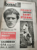 Journal ancien France Football 17 août 1966 Saint-Étienne Strasbourg vintage