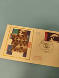 Ancienne enveloppe Premier Jour ARPHILA 75 Paris 1975 philatélie ?il pop art