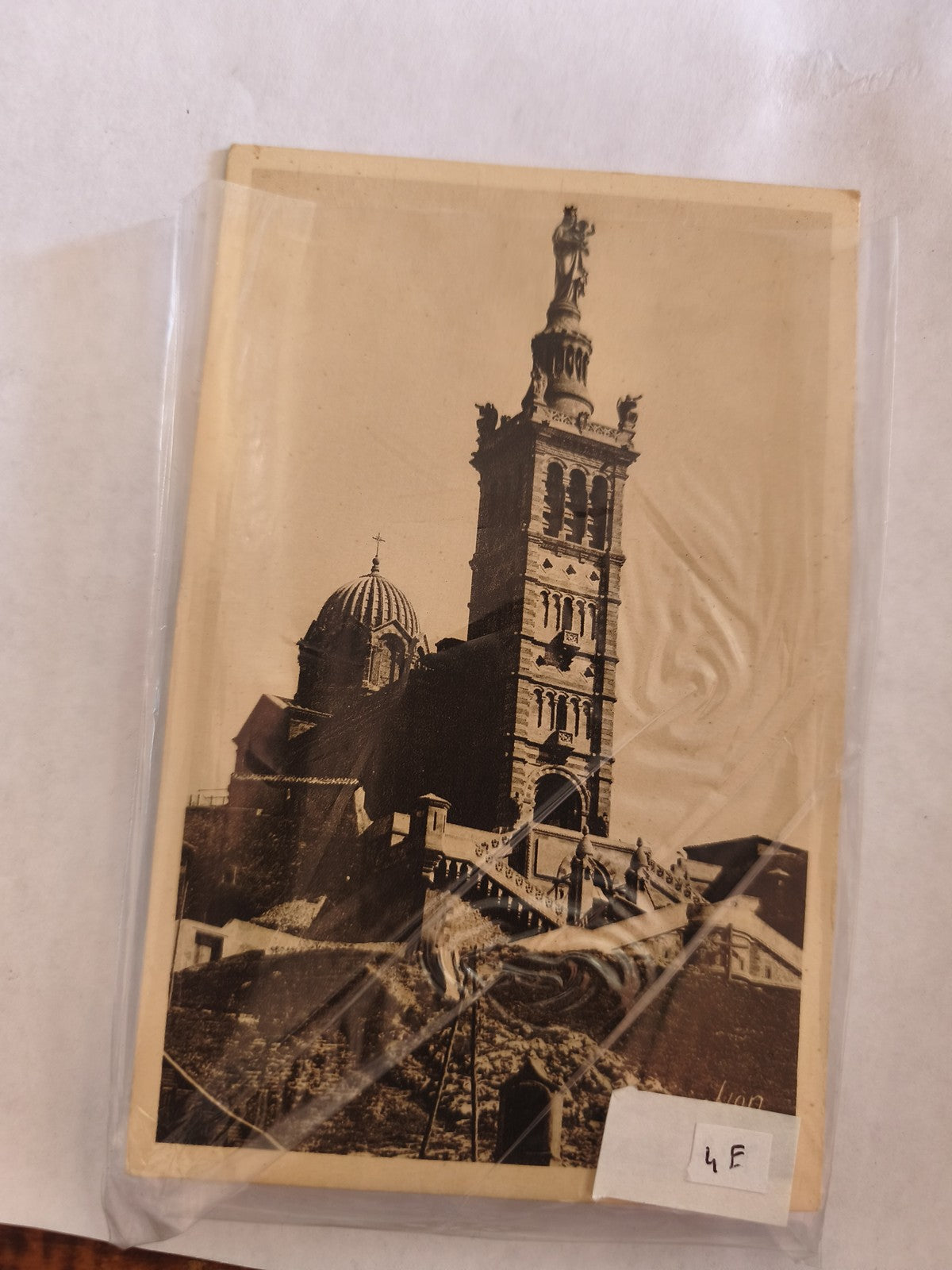 Carte postale ancienne vintage Marseille rétro collection paysage urbain France