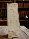 Testament ancien 1875 Reynaud-Lacroze notaire document manuscrit héritage
