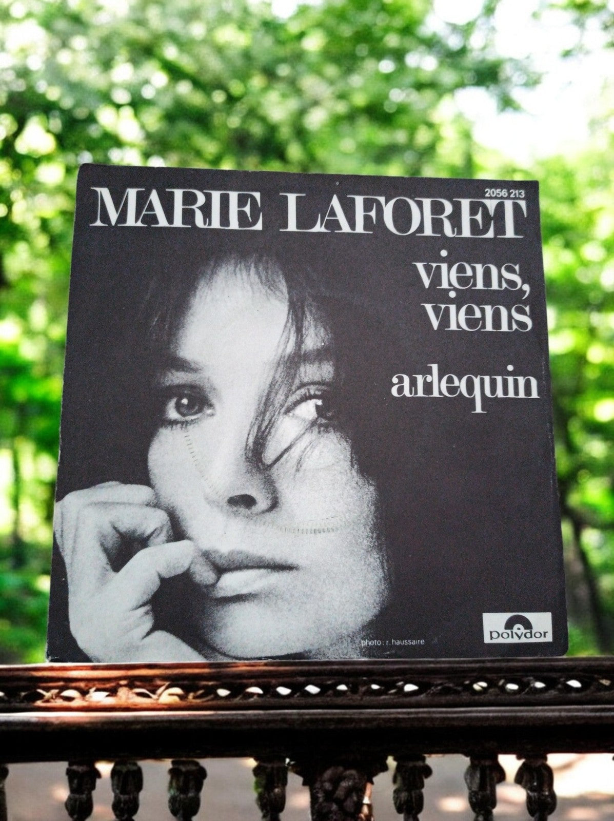 Vinyle 45 tours Marie Laforêt Viens Viens Arlequin Polydor vintage années 70