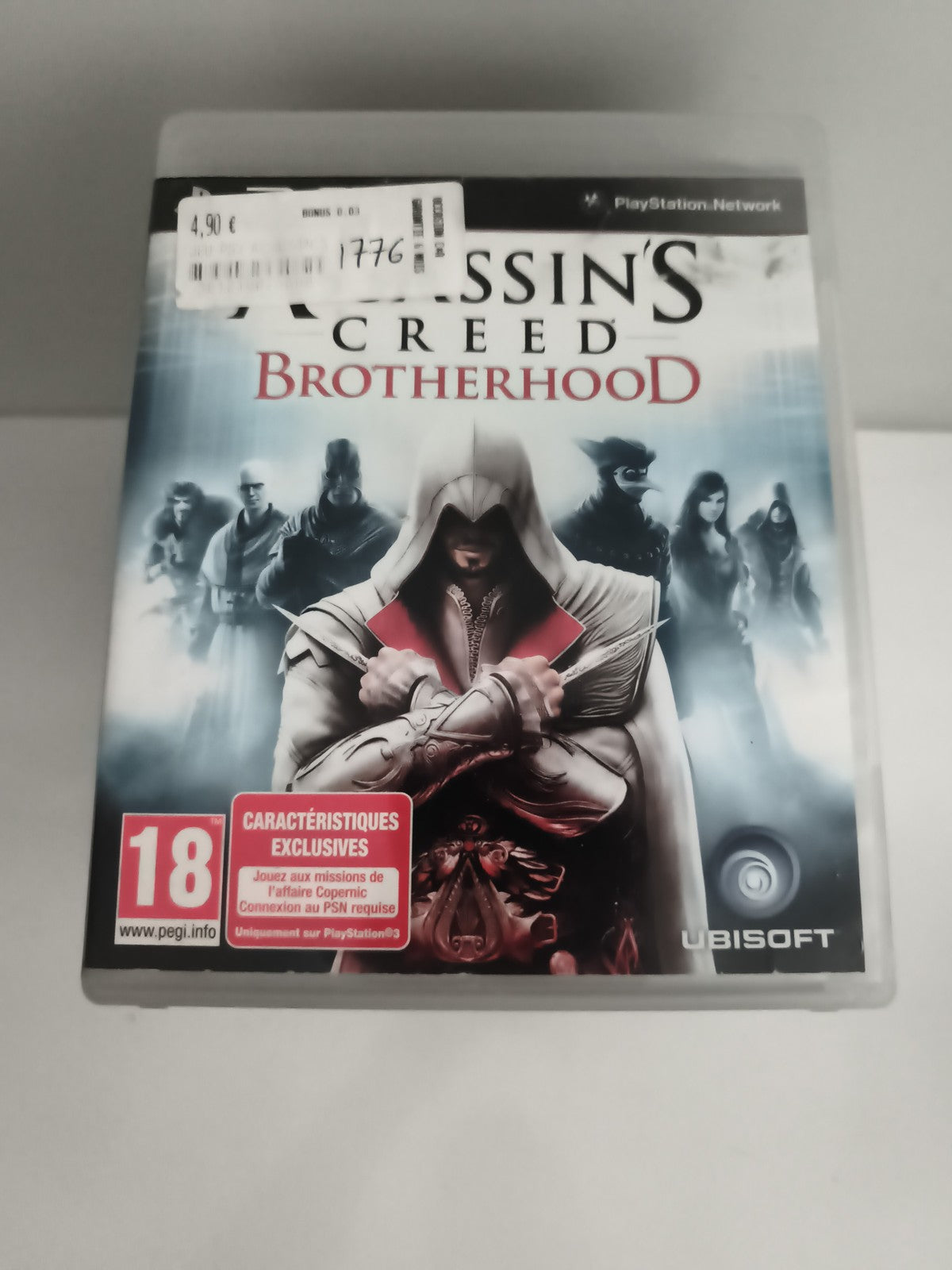 Jeu PS3 Assassin's Creed Brotherhood Ubisoft PlayStation Network PEGI 18