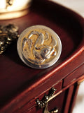 Bouton Poisson Chine Vintage