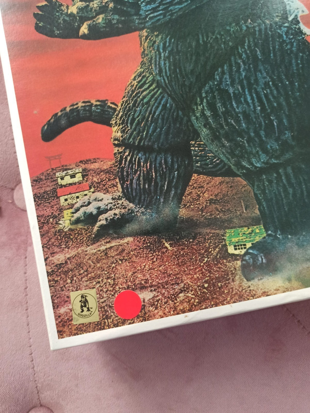 Maquette Godzilla 1964 Marusan PlaModel vintage – boîte japonaise Toho