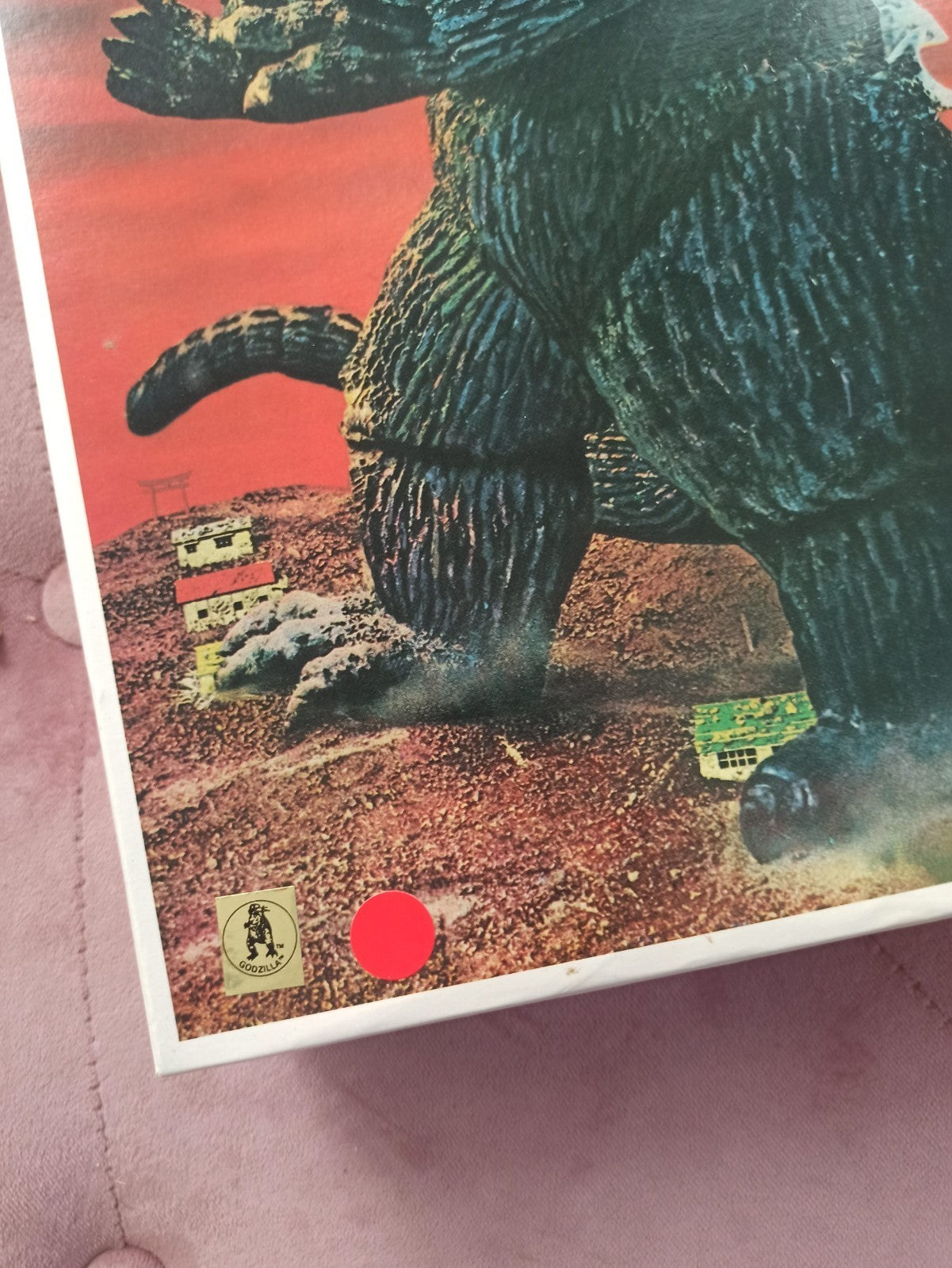 Maquette Godzilla 1964 Marusan PlaModel vintage – boîte japonaise Toho
