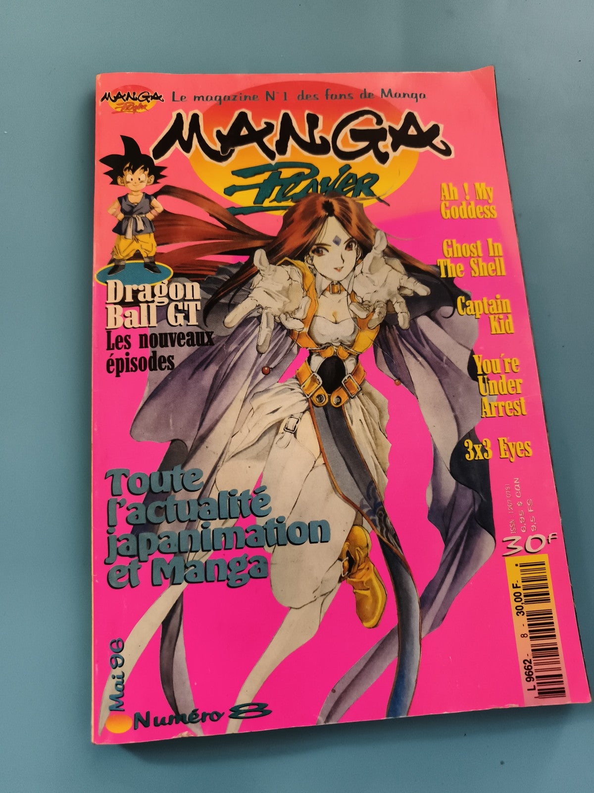 Magazine Manga Power n°8 Dragon Ball GT Ah My Goddess Japanimation