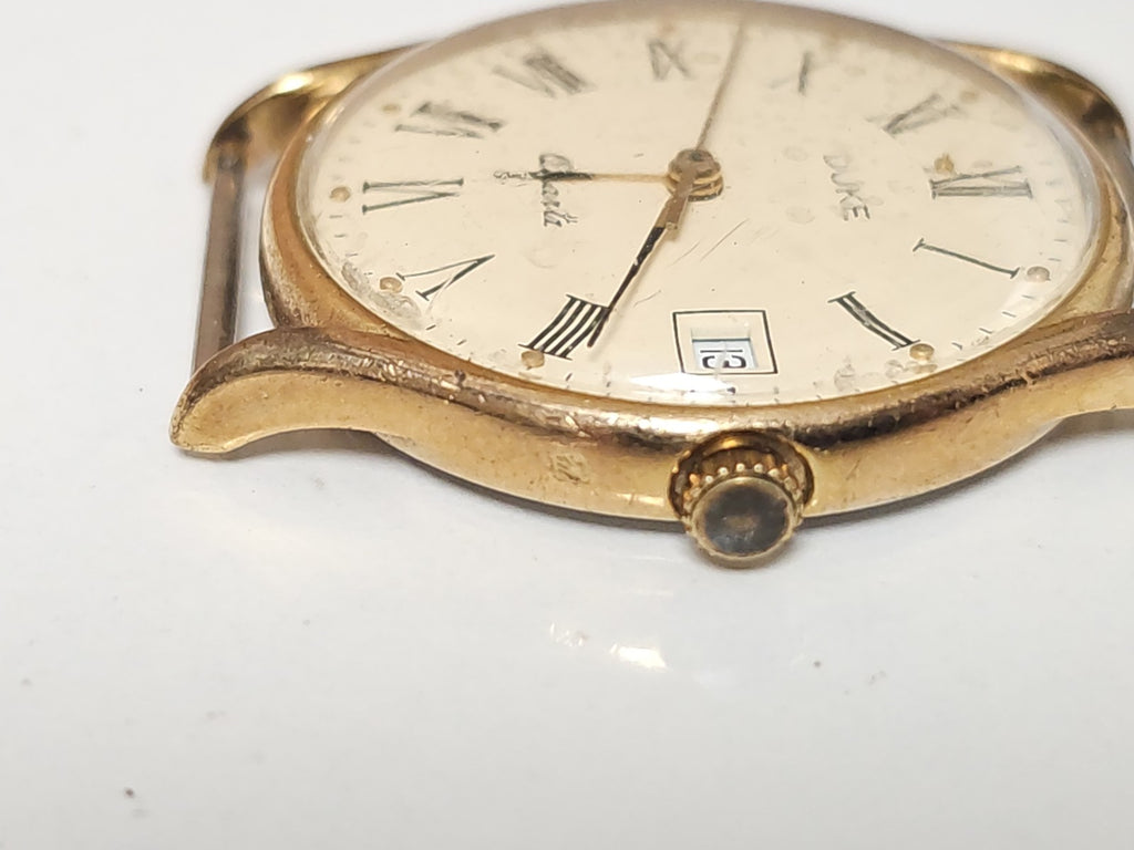 Montre homme rétro Duke ancienne, vintage collector pour collectionneur, occasio