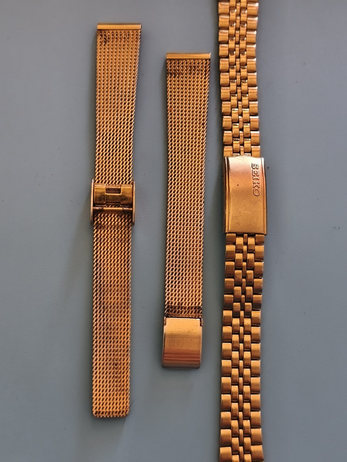 Bracelet ancien pour montre Seiko, authentique accessoire vintage rétro d?origin