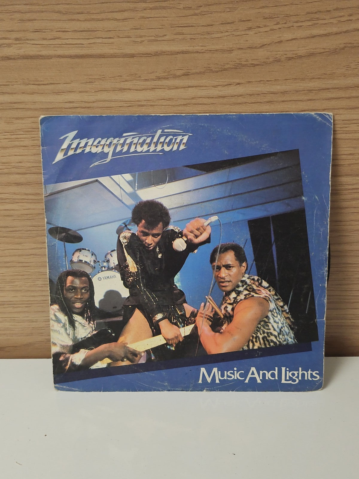 Retro Imagination vintage 45 rpm vinyl record, collector's music disc