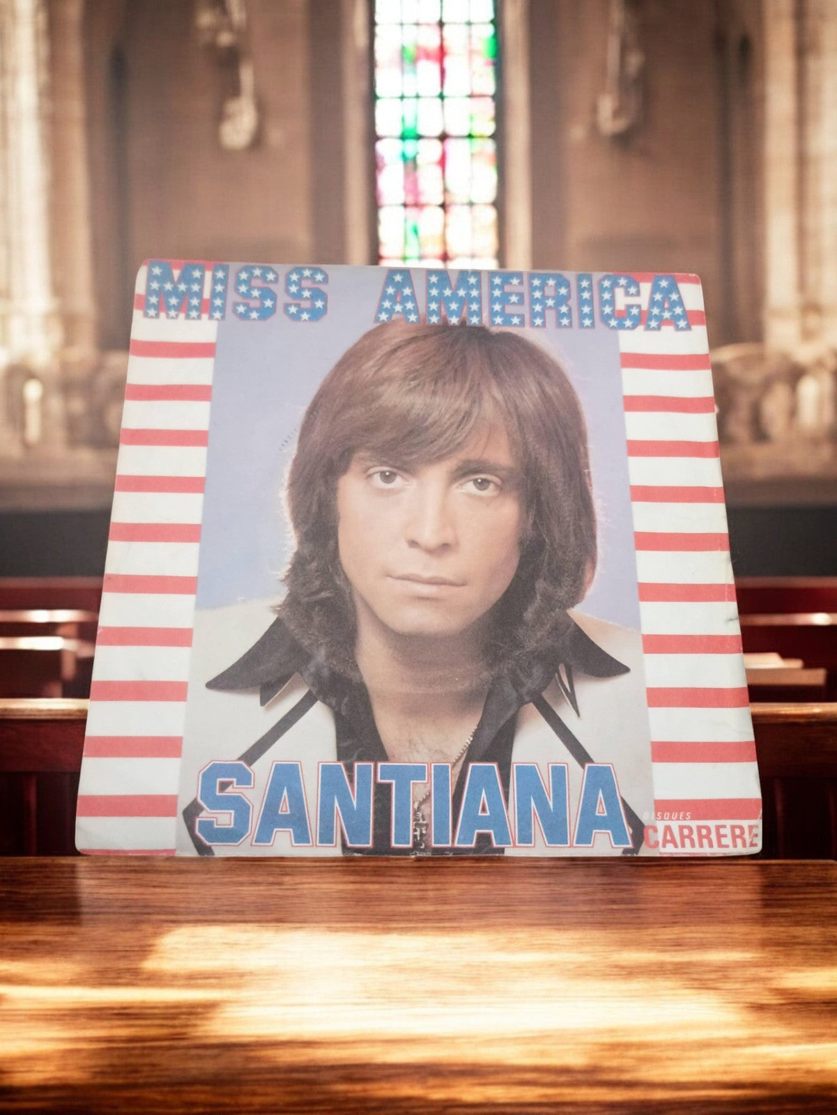 Vinyle 45 tours Santiana Miss America vintage pochette Carrere