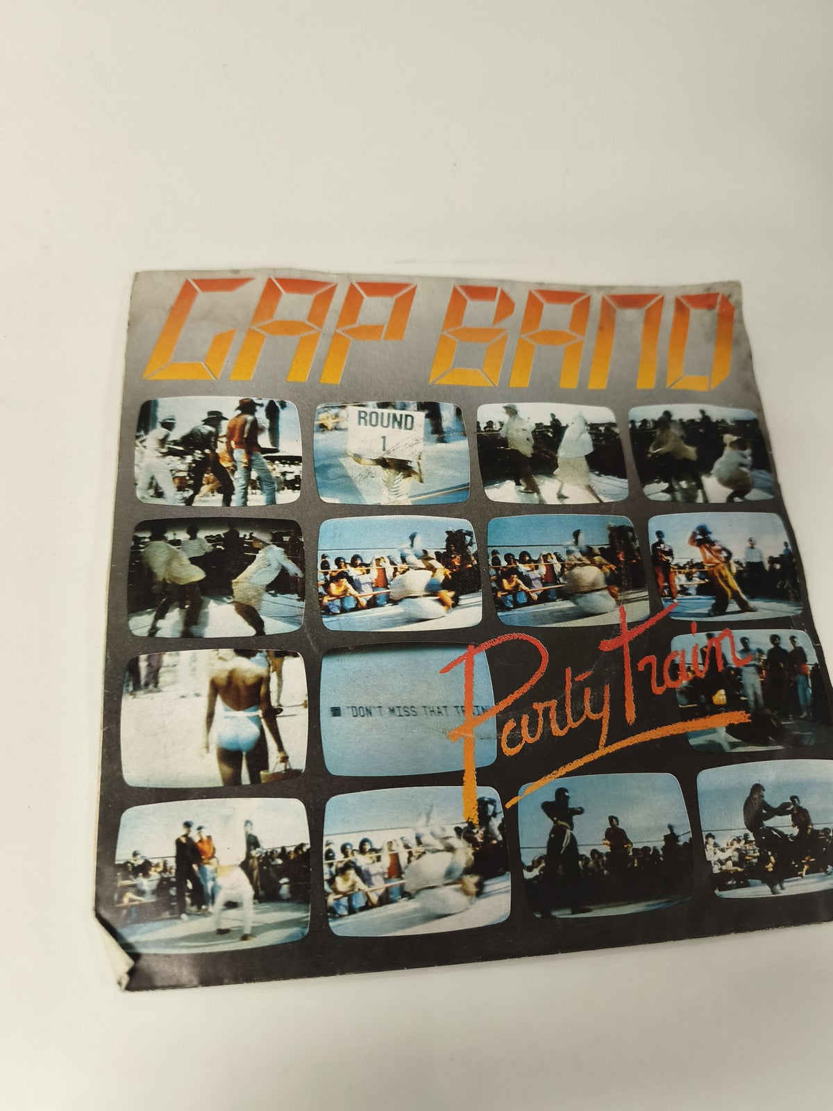Vintage 45 tours vinyle ancien CAP Band disque rétro collection musique rare