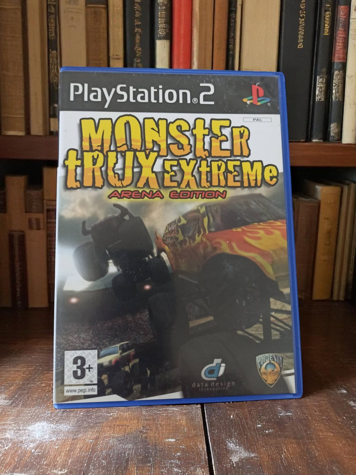 Jeu Playstation 2 PS2 Monster Trux Extreme Vintage Complet Fonctionnel
