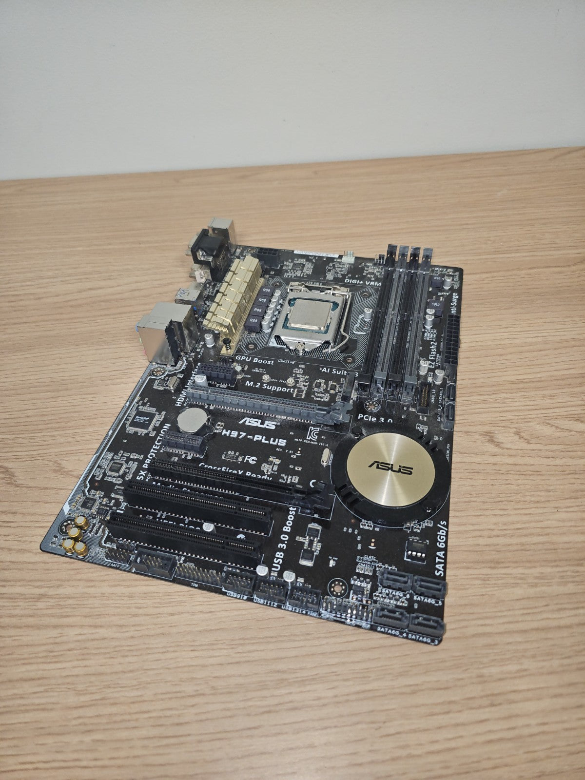 Carte mère Asus ASRock 970 Extreme3 non testée en l'état avec Processeur I5-4590