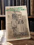 Livre ancien Ils étaient de leur village Gérard Boutet Denoël édition vintage