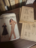 Rare patron couture vintage Simplicity 8492 robe et combinaison années 80