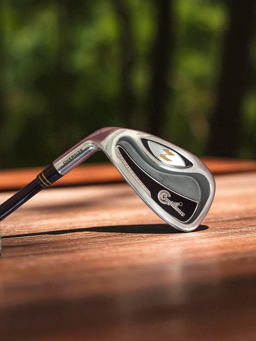 Club de golf gaucher Confidence Oversize vintage, fer ancien, left handed
