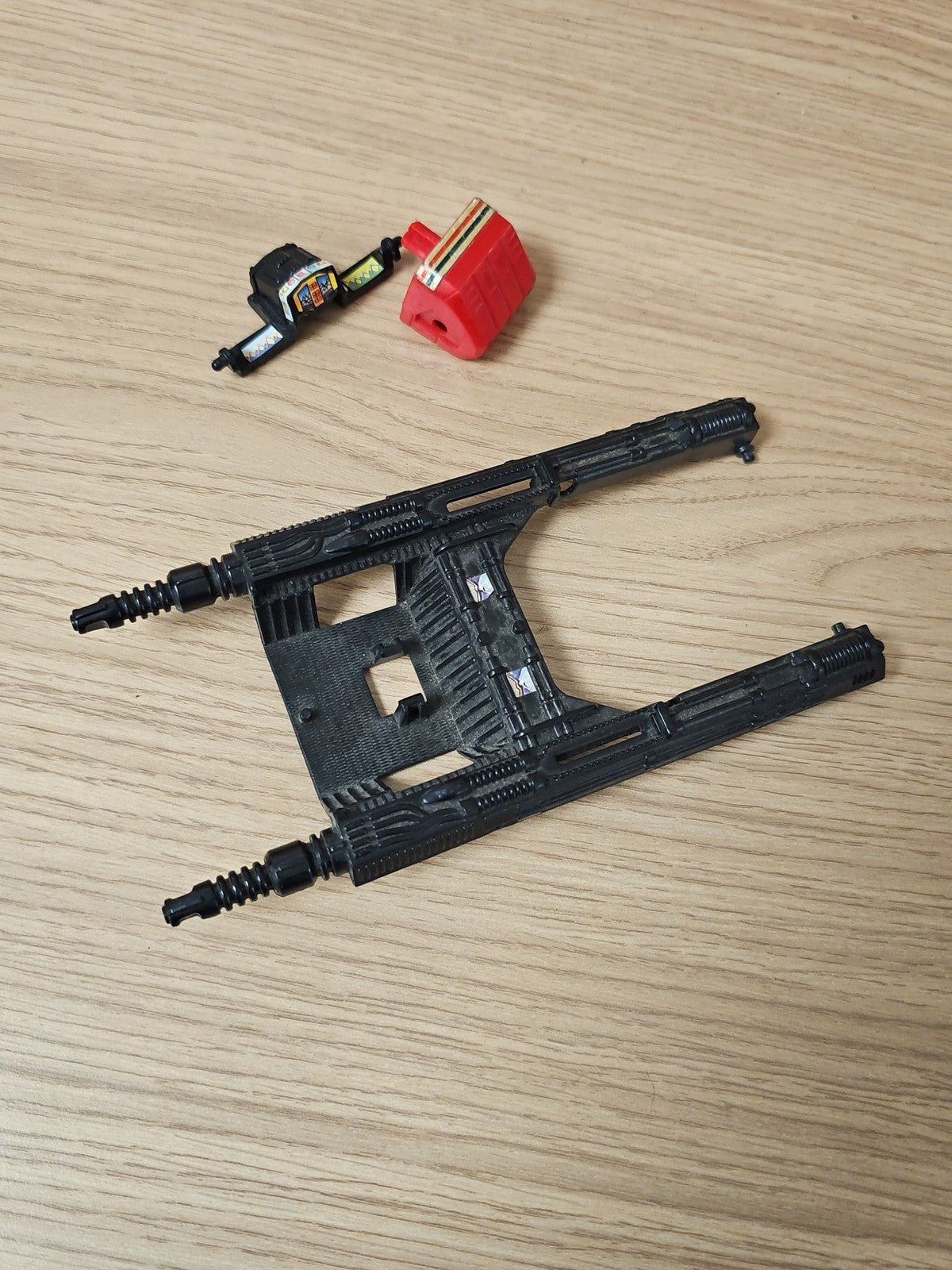 Lot accessoires vintage M.A.S.K Slingshot Launcher A-27 canon ancien jouet rétro