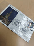 Enveloppe Premier Jour Sainte-Chapelle Paris 1966 timbre vitrail philatélie