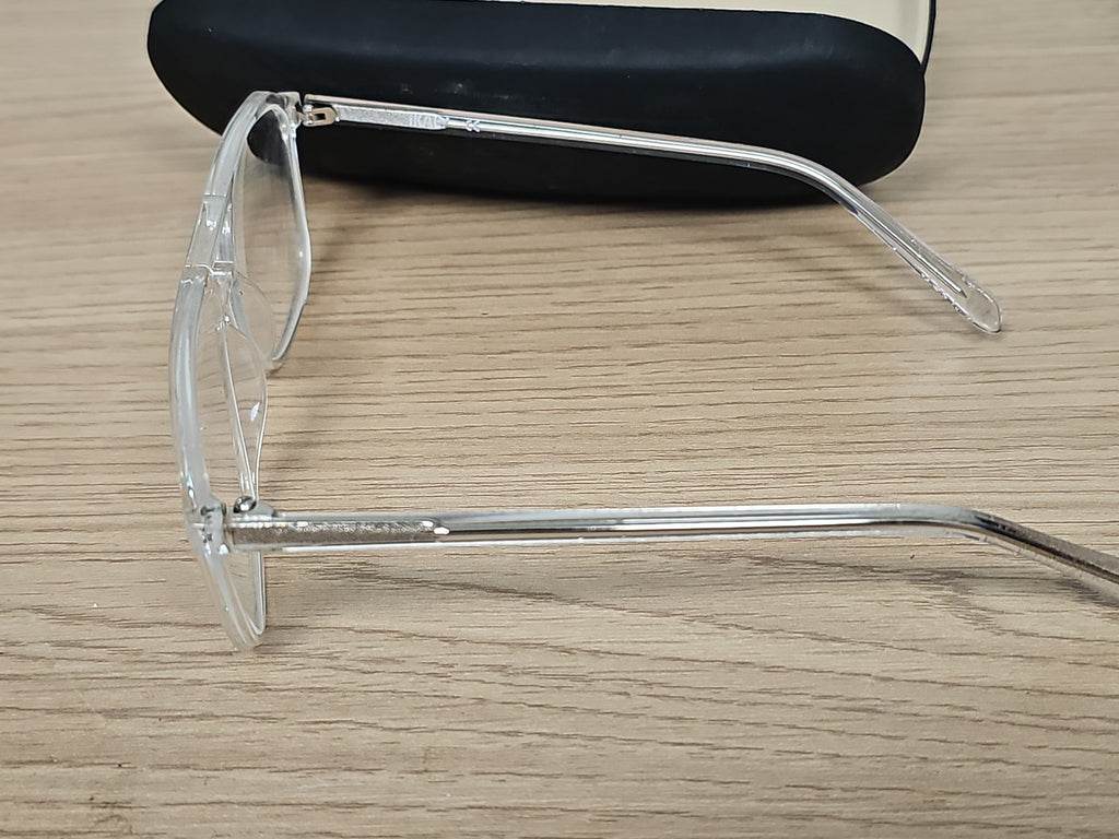 Lunettes de vue vintage OP292 monture transparente rétro années 80