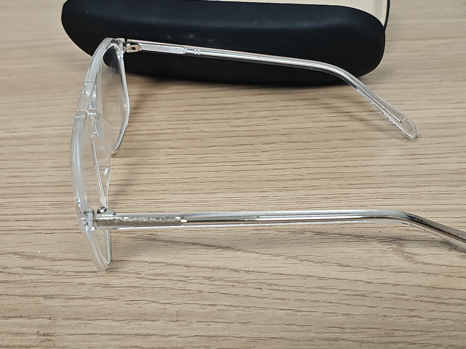 Lunettes de vue vintage OP292 monture transparente rétro années 80
