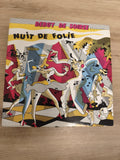 Vinyle 45 tours Début de Soirée Nuit de Folie pochette colorée illustrée