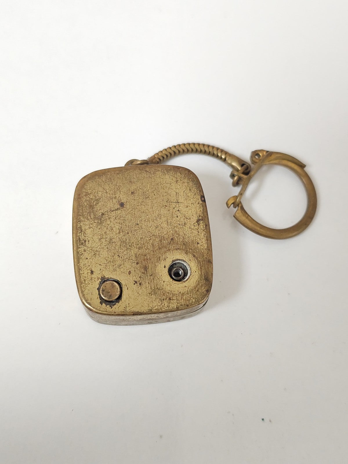 Vintage ancien briquet porte-clés rétro pour collectionneur accessoire original